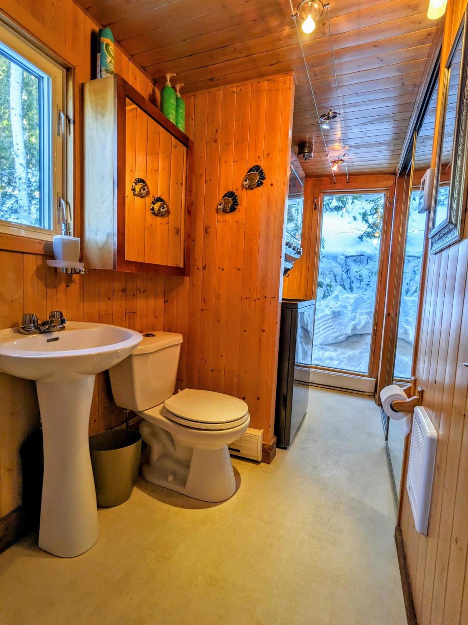 Chalet La Caille Villa L'Anse-Saint-Jean Ngoại thất bức ảnh